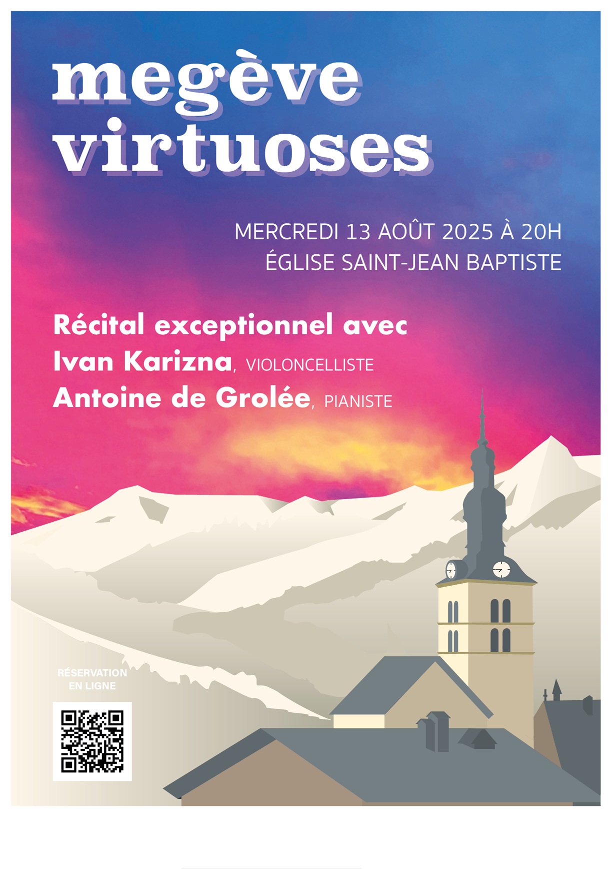 Affiche Virtuoses Megève